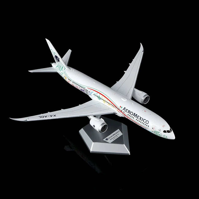 L2273 Alloy Collectible Plane Gift SQ Wings 1:200 Aeroméxico Boeing B787-9 "Dreamliner" Diecast Aircraft Jet Model XA-ADL