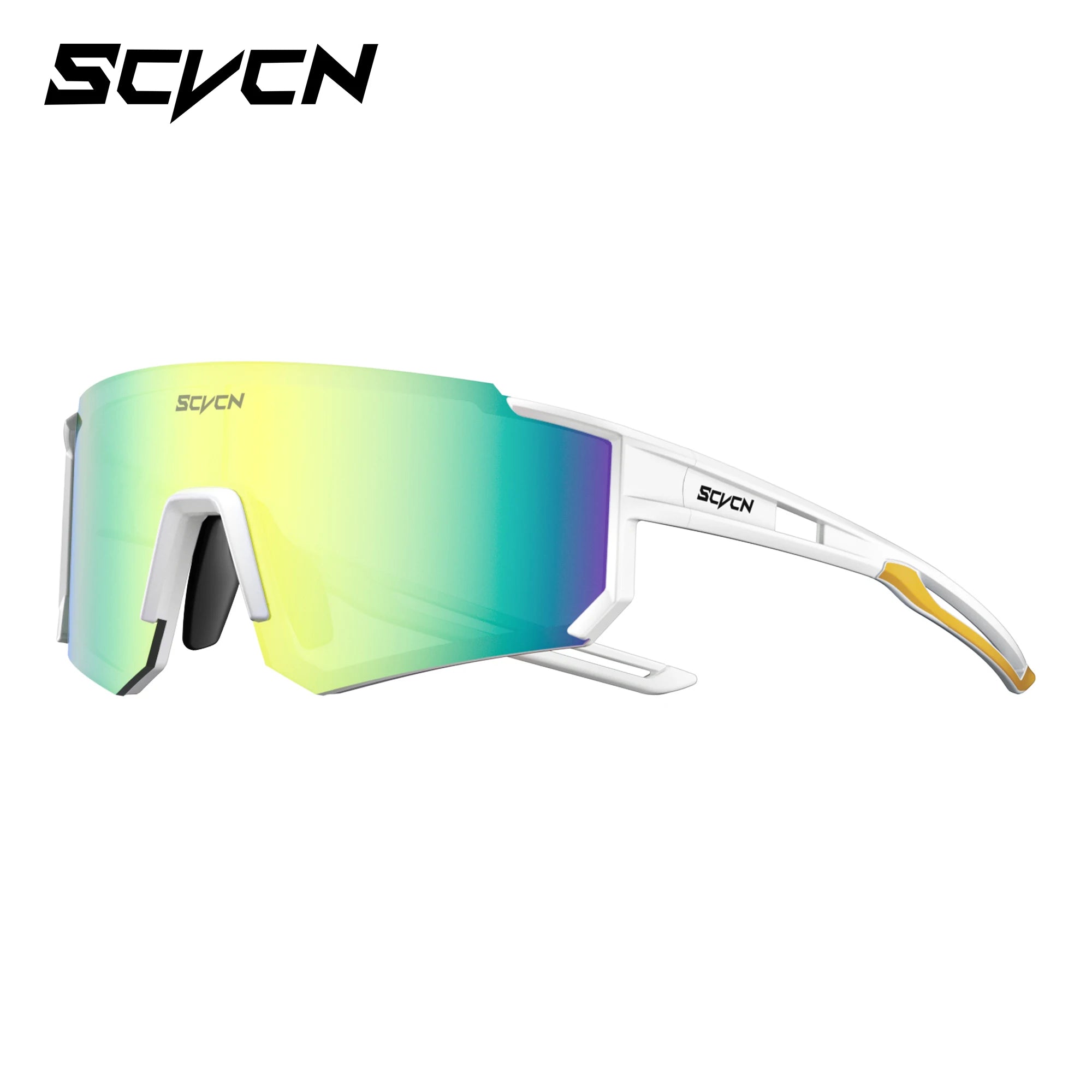 SCVCN UV400 Mountaineering Cycling Protective Glasses Running Sunglasses Stylish Hiking Driving Glasses MTB Sports Sunglasses
