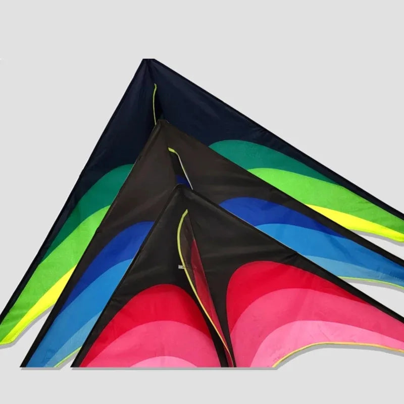 Large Delta Kite for Kids & Adults Easy to Fly Large Huge Delta Kite Come with 5m Tail Easy to Fly Kite Outdoor Toy