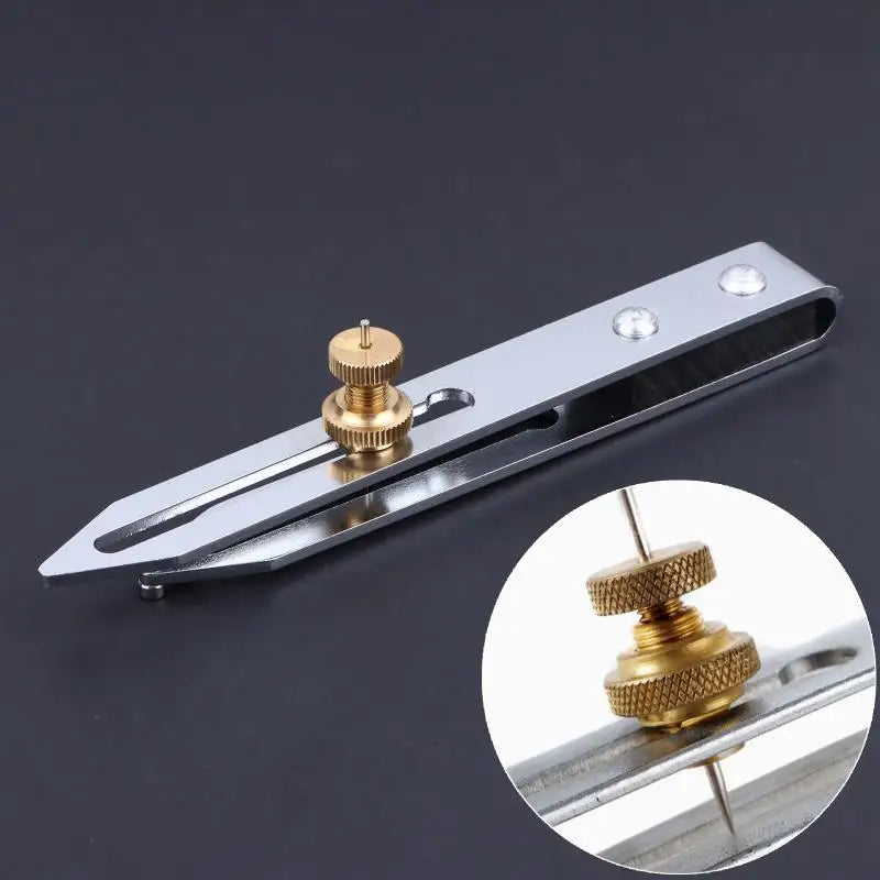 JN683 Adjustable Vinyl Flooring Fitting Tool Recess Scriber For PVC Plastic Floor Scriber Draw Lines Floor Compass