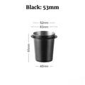 Coffee Dosing Cup Stainless Steel Coffee Bean Measuring Cups Replacement Cafe Barista Tool Espresso Machine Accessories