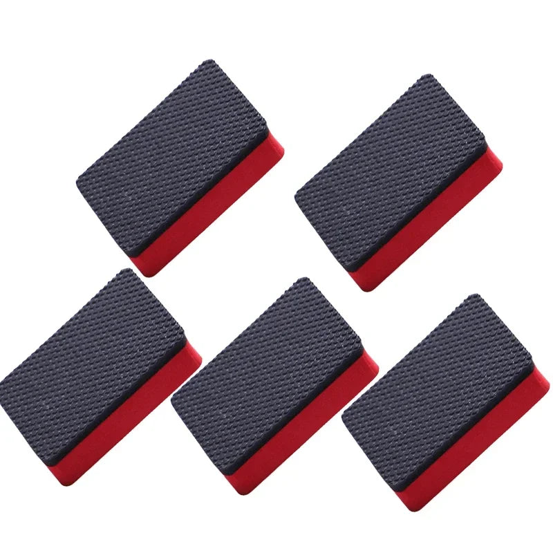 5Pcs Car Clay Bar Pad Sponge Block Cleaning Eraser Wax Polish Pad Tools Auto Sponge Car Wash Mud Automotive Care Accessories