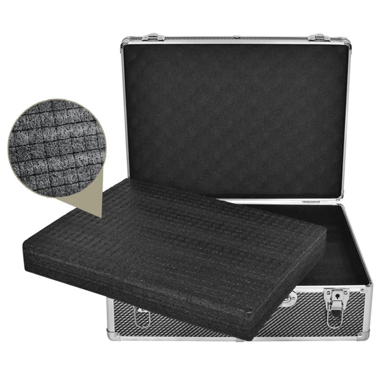 Foam Tool Box Organizer Aluminum Suitcase Tool Case for Mechanic Hardware Toolbox Storage Boxes Hard Case Tool Box Flight Case