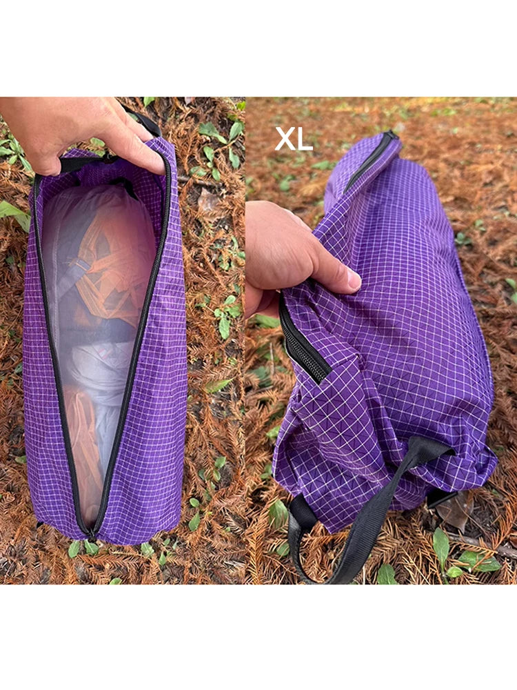 Lightweight External Hanging Bag for Backpack Tactical Hiking Camping Chair Storage Bags Tourism Travel Outdoor Gear Equipment
