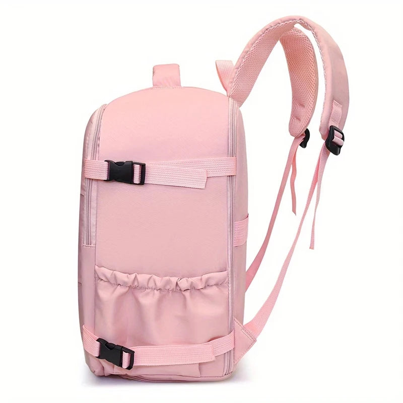 Graceful Stylish Multi-color Backpack Adjustable-strap Lightweight for Commute Daily Use Casual Functional Bag