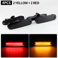 4PCS LED Side Marker Lights Canbus For Mazda Miata MX-5 1990-2005 Smoked/Clear Lens Front Amber Turn Signal Lamp Car Accessories
