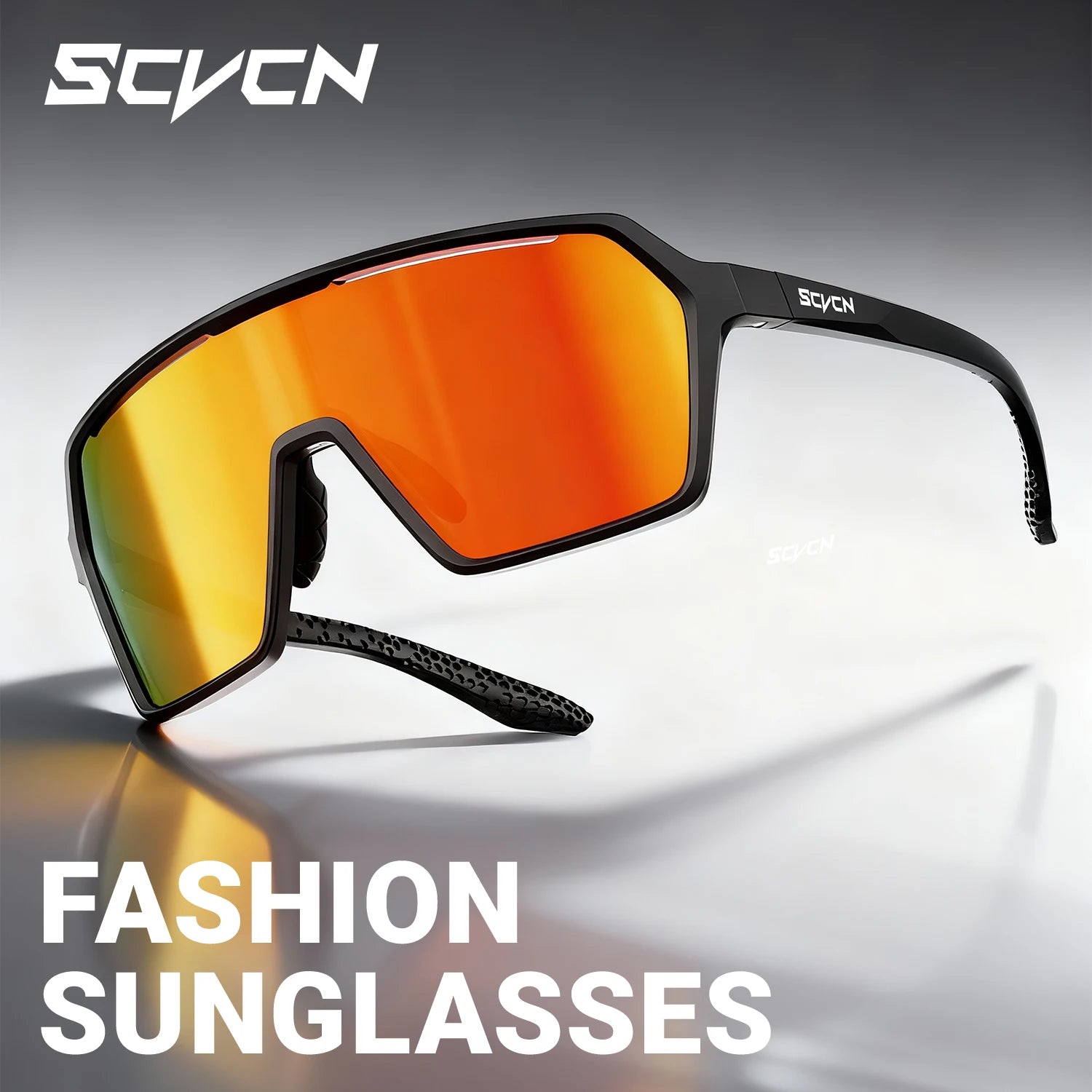 SCVCN Hiking Cycling Glasses Outdoor Running Sunglasses Stylish Hiking Driving Glasses MTB Racing and Casual Sports Sunglasses