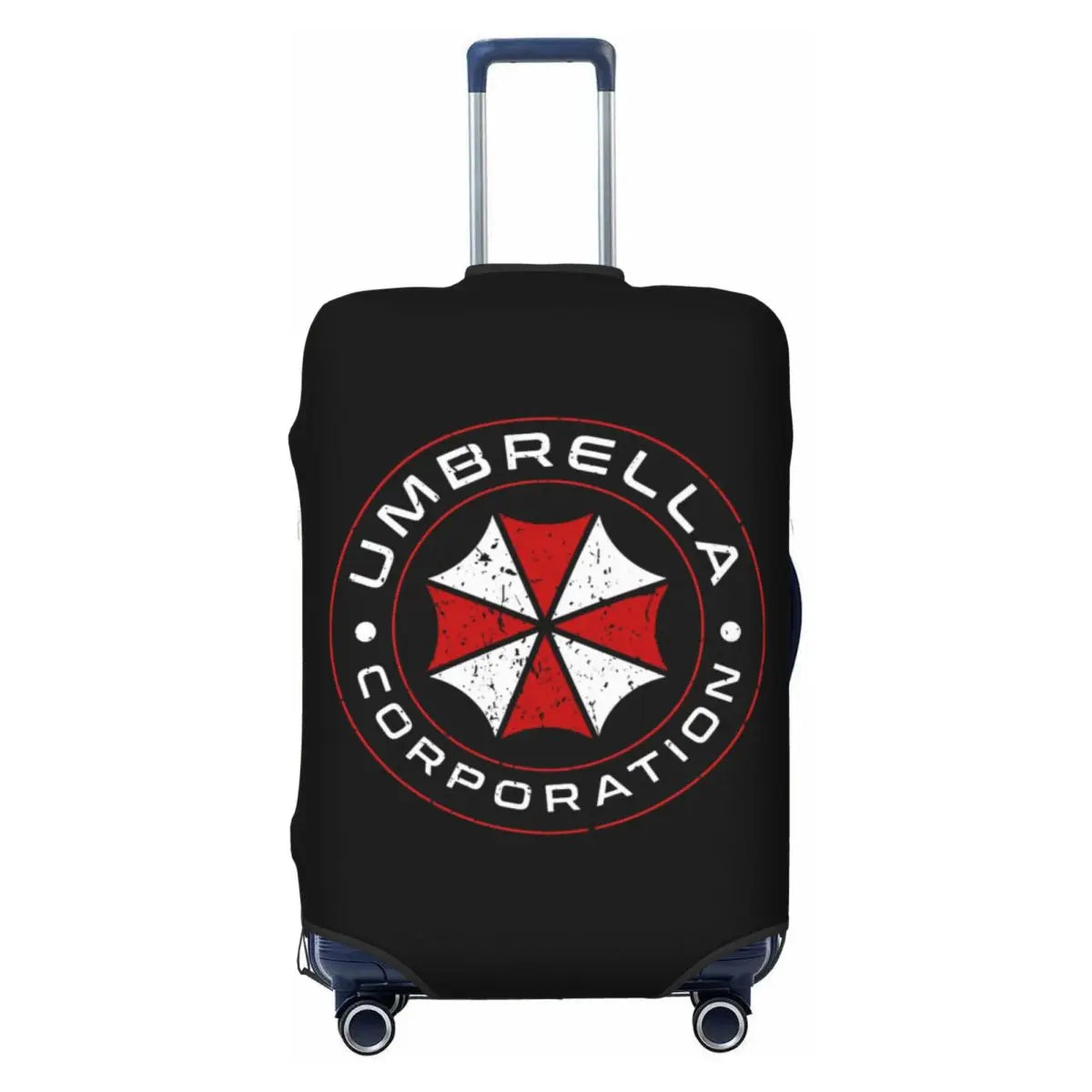 Movie Game Corporation Umbrellas (3) Suitcase Cover Protection Elastic Travel Luggage Protector Covers for 18-32 Inch