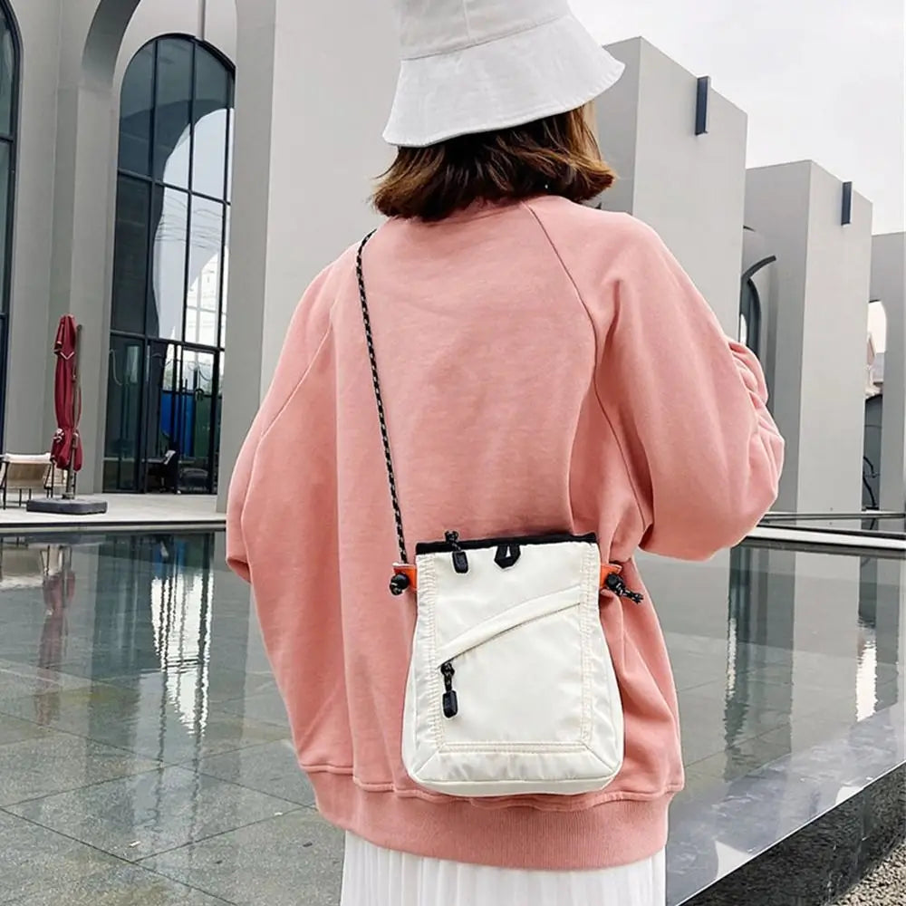 Fashion Mini Waterproof Travel Bag Small Square Shoulder Bag Men Women Handbag Messenger Bag Unisex Sport Crossbody Bag