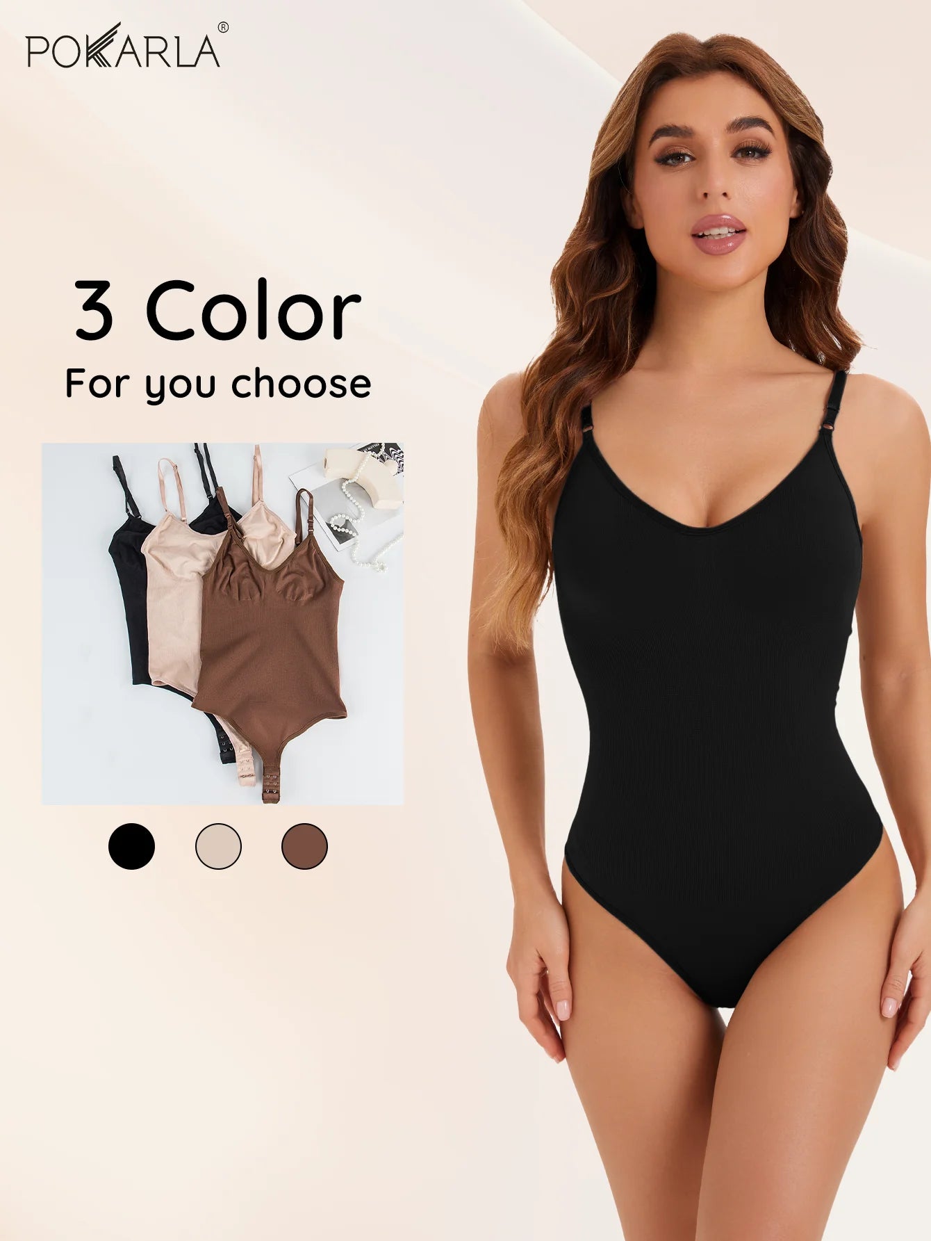 1 Piece Women's Seamless Thong Shapewear Bodysuit Comfort Full Body Underwear One-Piece Cut Sexy Slimming Body Shaper Hot Sale