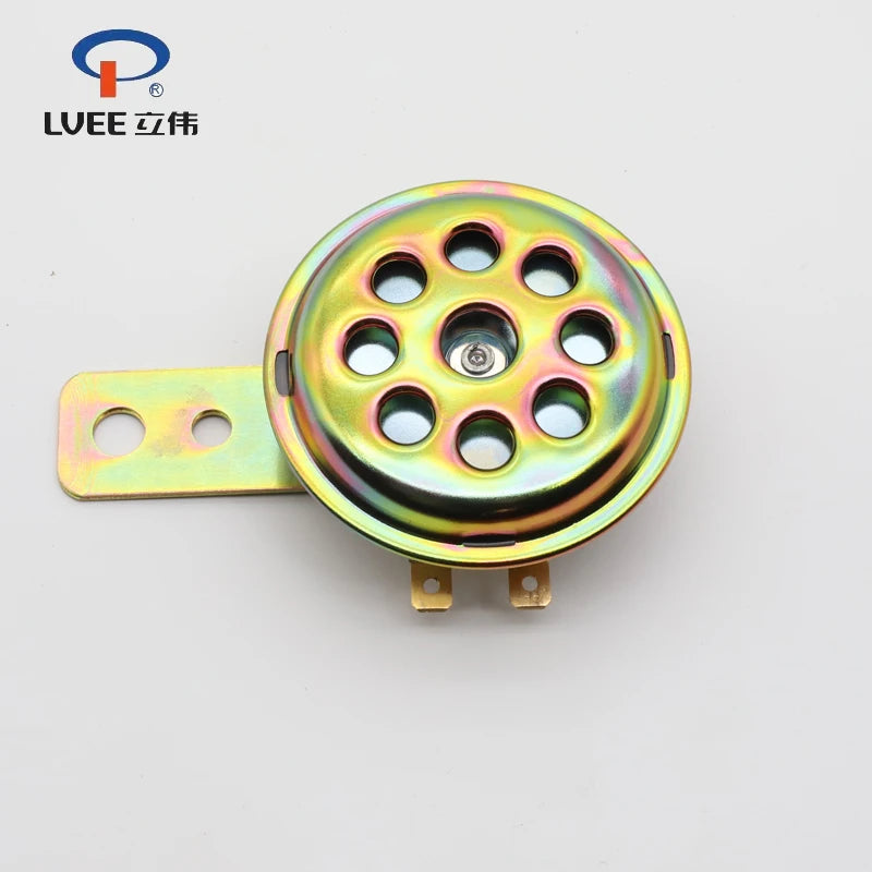 LVEE DL70 series 6V 12v 48V 60V motorcycle horn Universal Waterproof Electric Horn 12V 105db Moto bike Motor Scooter Loud Sound