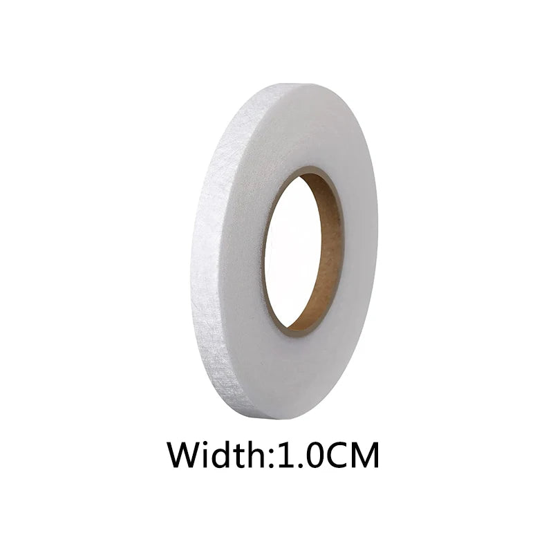 64M Hemming Tape Fabric Adhesive Hem Iron on No-Sew Hemming Tape For Pants Curtains & Drapes Durable Fabric Tape Sewing Tools