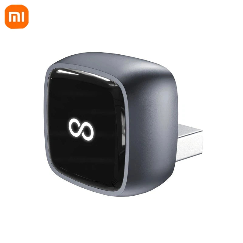 Mini 2-in-1 Wireless CarPlay Dongle Wired To Wireless AI Smart Box Universal Intelligent System Adapter Fit Most Vehicles