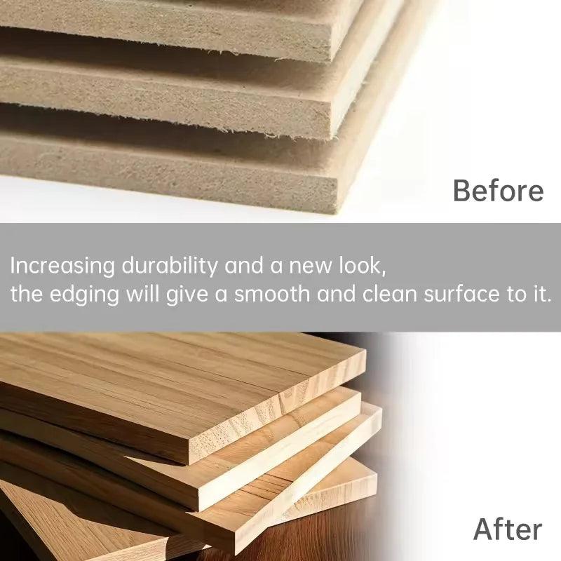 1roll 2cmx10m Wood Grain Veneer Edge Banding Tape Multiple Styles Self-adhesive Beautiful Seam Stickers Strong Viscosity ﻿