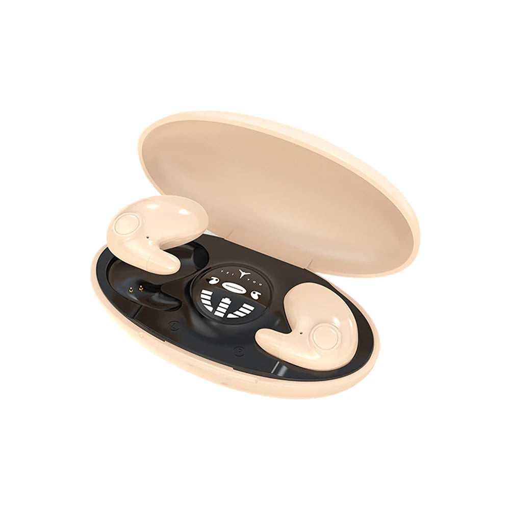 Dual Stereo Sleep Headphones Mini In-Ear Noise Cancelling Headphones Bone Conduction Wireless Bluetooth Headphones