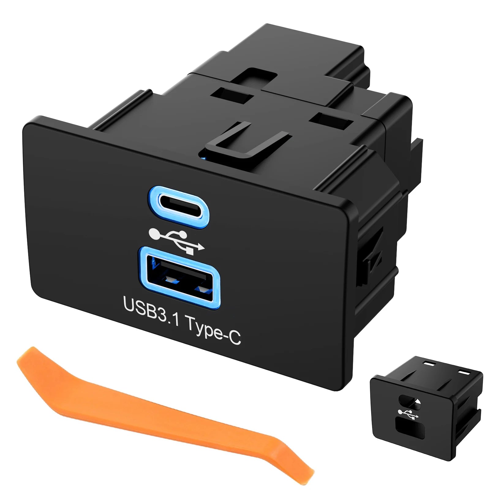 Sync3 Upgrade USB+Type-C Dual Multimedia Interface Module V3.4 Only For Ford EDGE F-150 F-250 F-350 Explorer HC3Z-19A387-B -D