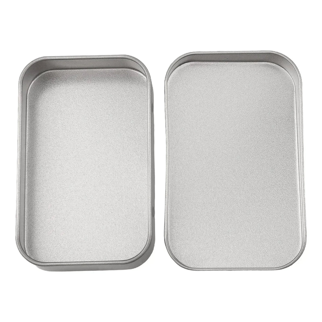 Storage Case Tinplate Box Small Items Sturdy Survival Travel Camping Hiking Iron Outdoor Brand New High Quality