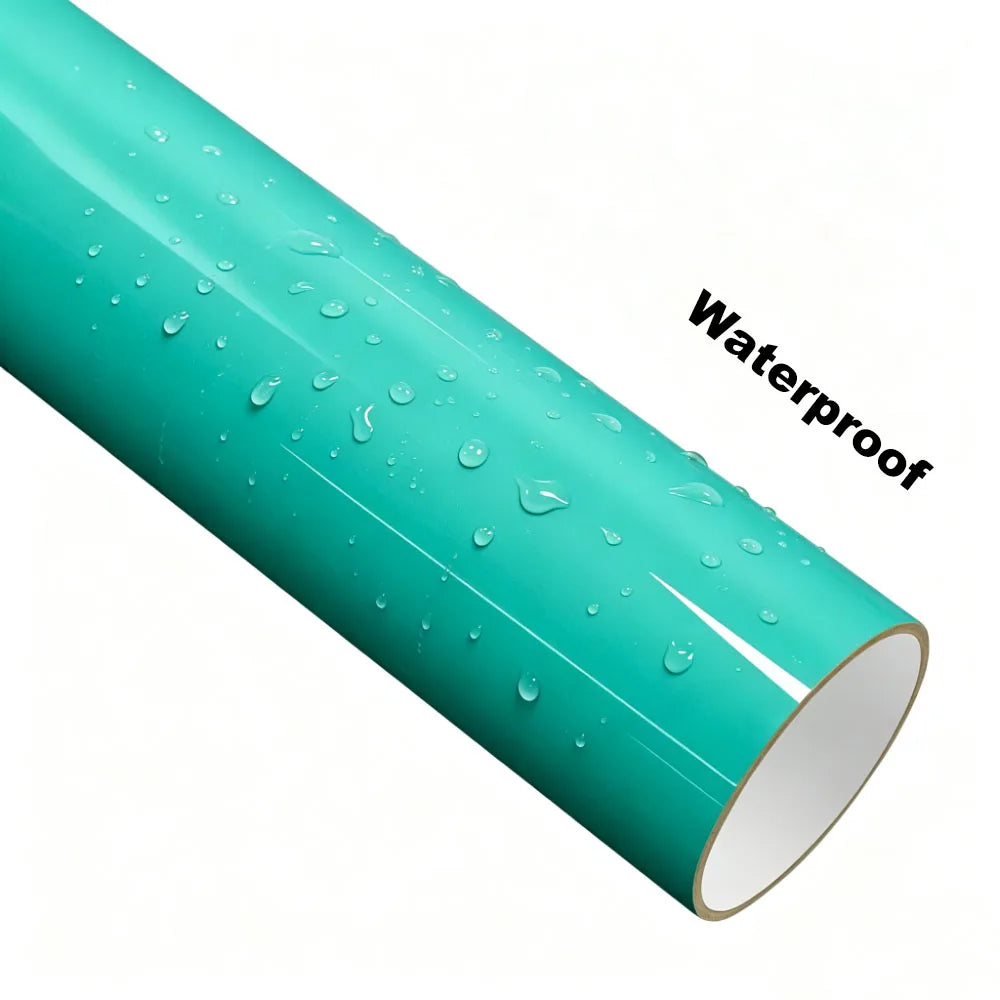 Crystal Turquoise Car Wrap Sticker Color Change Vinyl Film Bubble Free Auto Self Adhesive Sticker Car Accessories Decoration