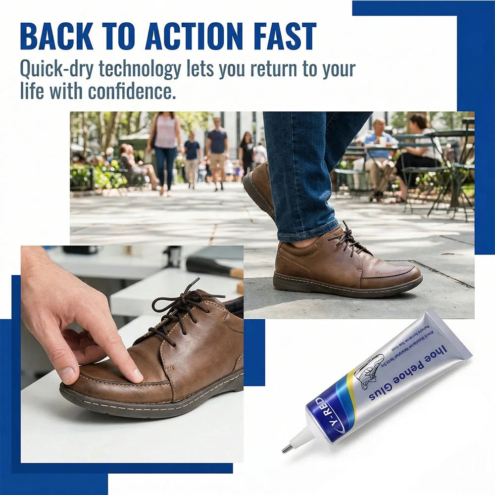  Strong Fast Dry Waterproof Shoe Repair Glue 25/60ml Universal Adhesive for Sneakers Boots Leather Shoes