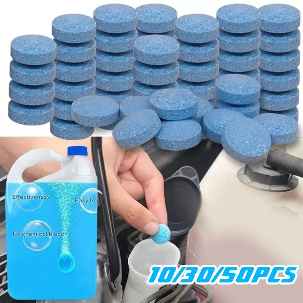 All-Season Car Windshield Washer Concentrated Clean Tablets Solid For  Car Room Kitchen Window GlassToilet Cleaning Tablet