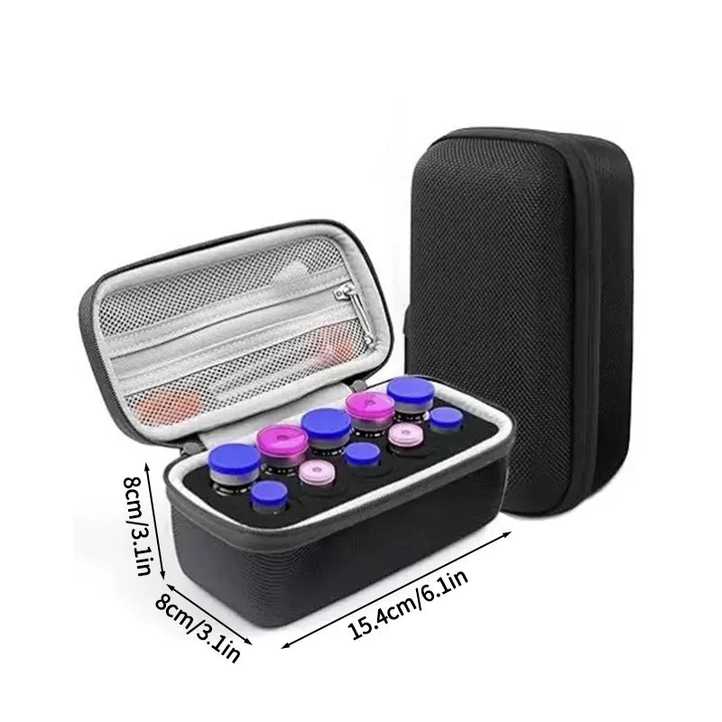 10/15/30 Grids Insulin Organizer Bag Travel Portable Insulin Vials Storage Boxes Insulin Vials Storage Case Peptide Storage Case