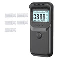 Portable Breathalyzer Professional Breath Alcohol Tester 3 Colors Lamp Digital LCD Display Alcohol Detector for Drunk Driving