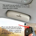 For Audi A3 A4 A6 C6 C7 A7 A5 S5 A1 Q2 Q3 Q5 Q7 Car Handle Glasses Holder Case Sunglass Box Modification Auto Accessories