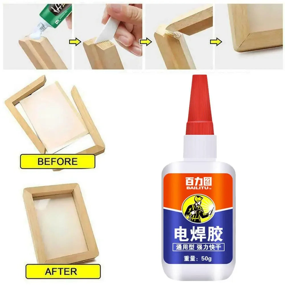 Quick Drying Adhesive  Oil Based Adhesive Placed On The Floor  Strong Soldering Agent Sticking To Shoes  Metal Wood Ceramic