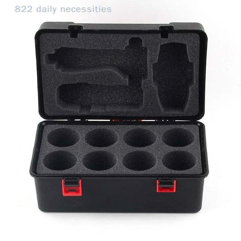 convenientPortable Storage Box For Burst Gyro And Launcher Receiving Box With Foam Toys Storage Case Gift For Kids