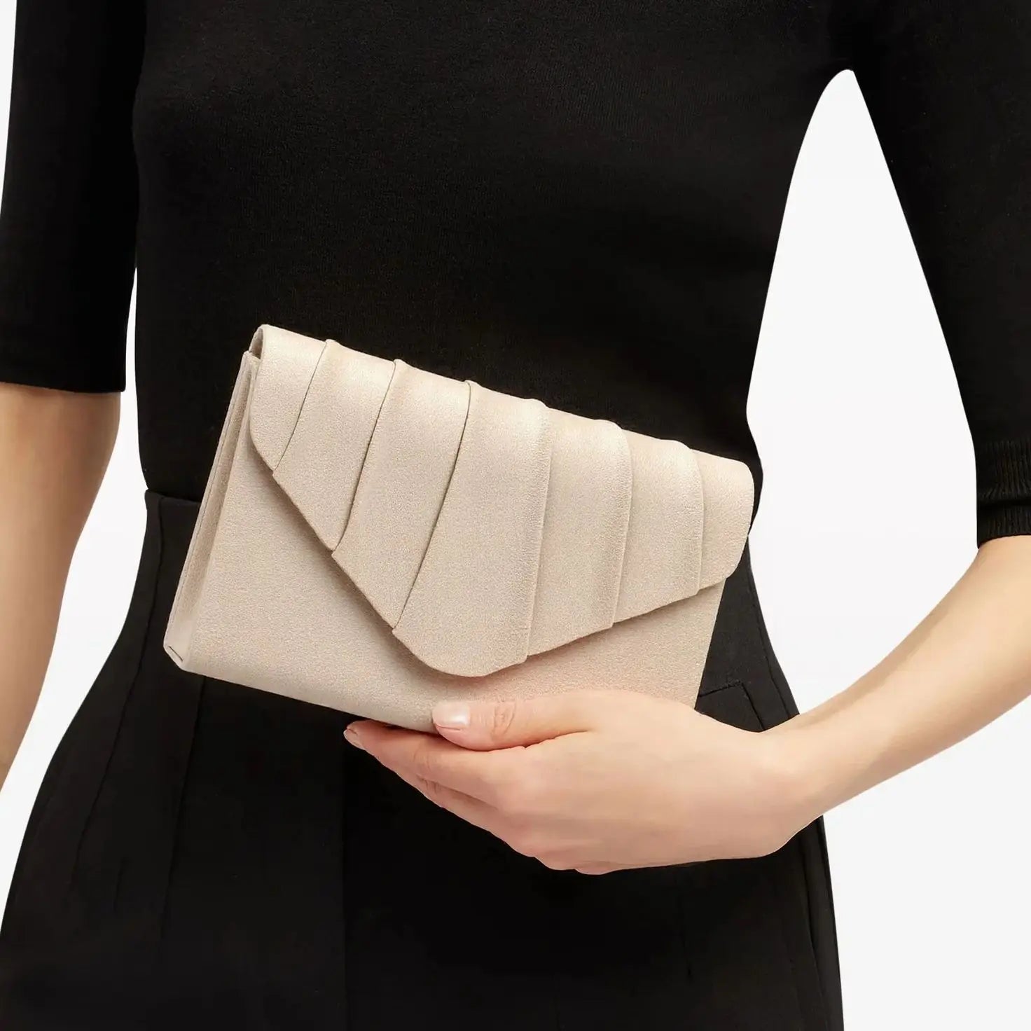Silver Clutch Bags Envelope Design Women Evening Bags Velvet Cover Chain Shoulder Casual Party Dinner Handbags Banquet Prom Purs