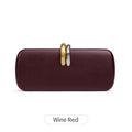 Fashion Women Handbag high-end metal double ring buckle design Evening Bag for Weddings,Parties,dance party Ladie’s CrossbodyBag