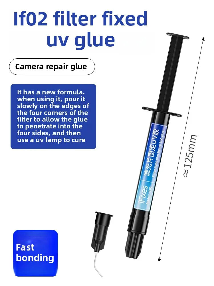 IFixes Anti-Shake Glue Filter Fixing Lens Fixed UV Adhesive for Phone Camera Repair Liquid Tool