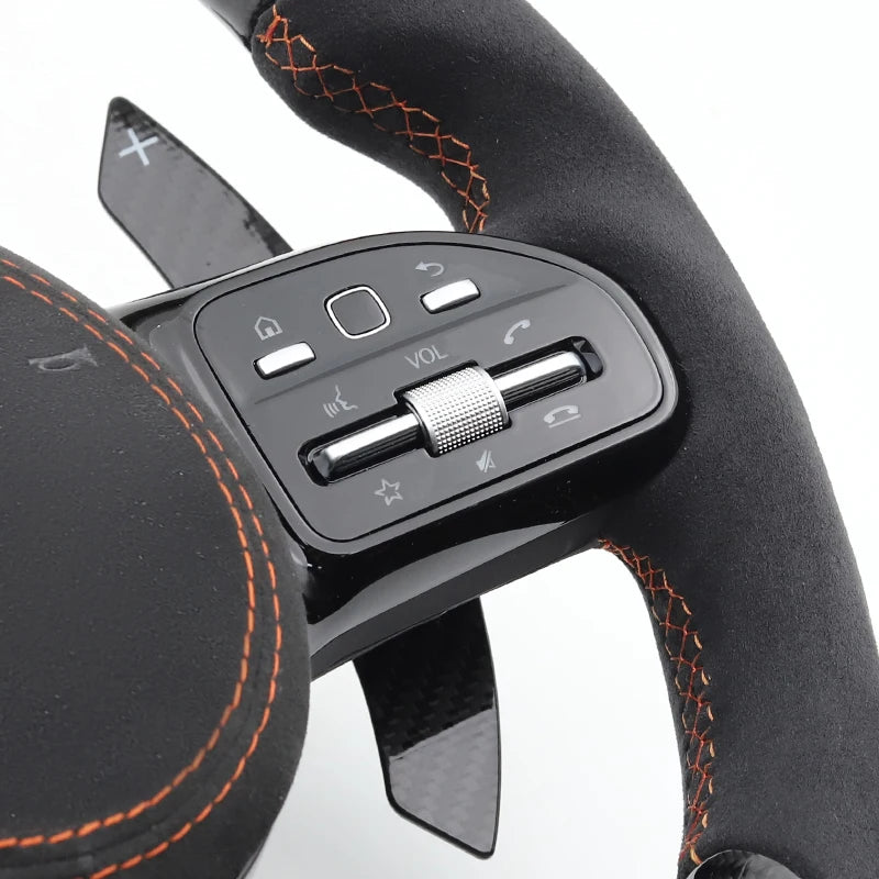 Sport LED Carbon Car Steering Wheel for Mercedes-Benz AMG w167 w177 w205 w206 w213 w217 w222 w223 x253 w290 w292 w463