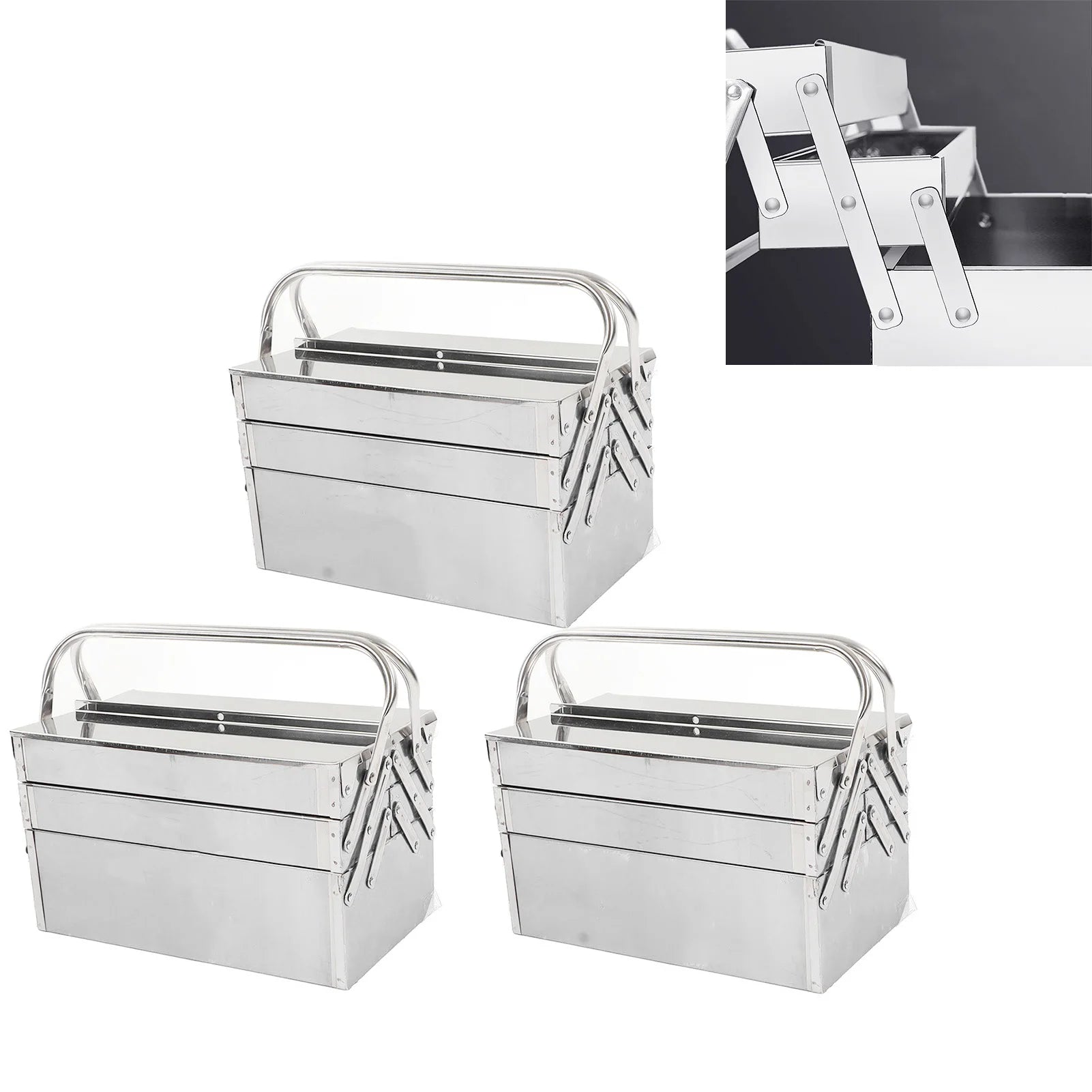 Cantilever Tool Box Organizer Retractable Cantilever Tool Box Easy To Clean Higher Load Carrying Capacity  for Workshops
