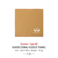Coral Car Wash Cloth Microfiber Towel Car Cleaning Drying Cloth For Infiniti FX35 Q30 G37 QX70 G35 QX50 QX60 QX80 QX30 JX35 G25