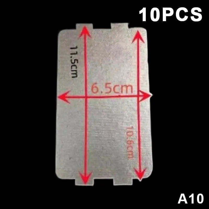 Microwave Oven Waveguide Mica Sheet Universal Cuttable Replacement Plate For Home Kitchen Repair Multiple Pack Option