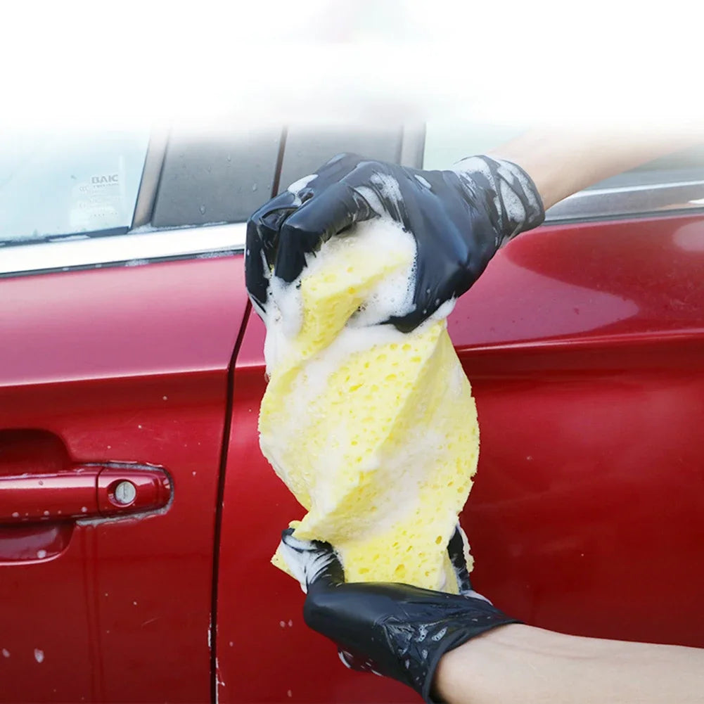Huge Waxing Car Wash Sponge Wipe Car Sponge Block Car Cleaning Beauty Supplies Car Motorcycle Wash Sponge Yellow