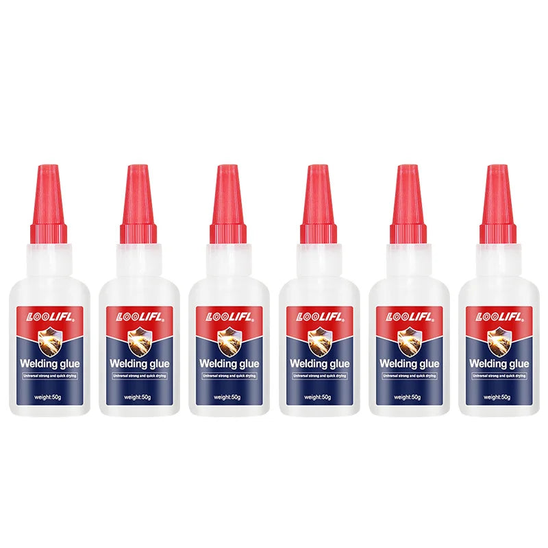 Super Strong Transparent Glue, No. 1-8 Strong Water-Based Acrylic Quick-Drying Adhesive, Suitable for Wood, Rubber, Leather, Plastic, Metal, Diamond Rhinestone Jewelry, DIY Handmade Products, Etc