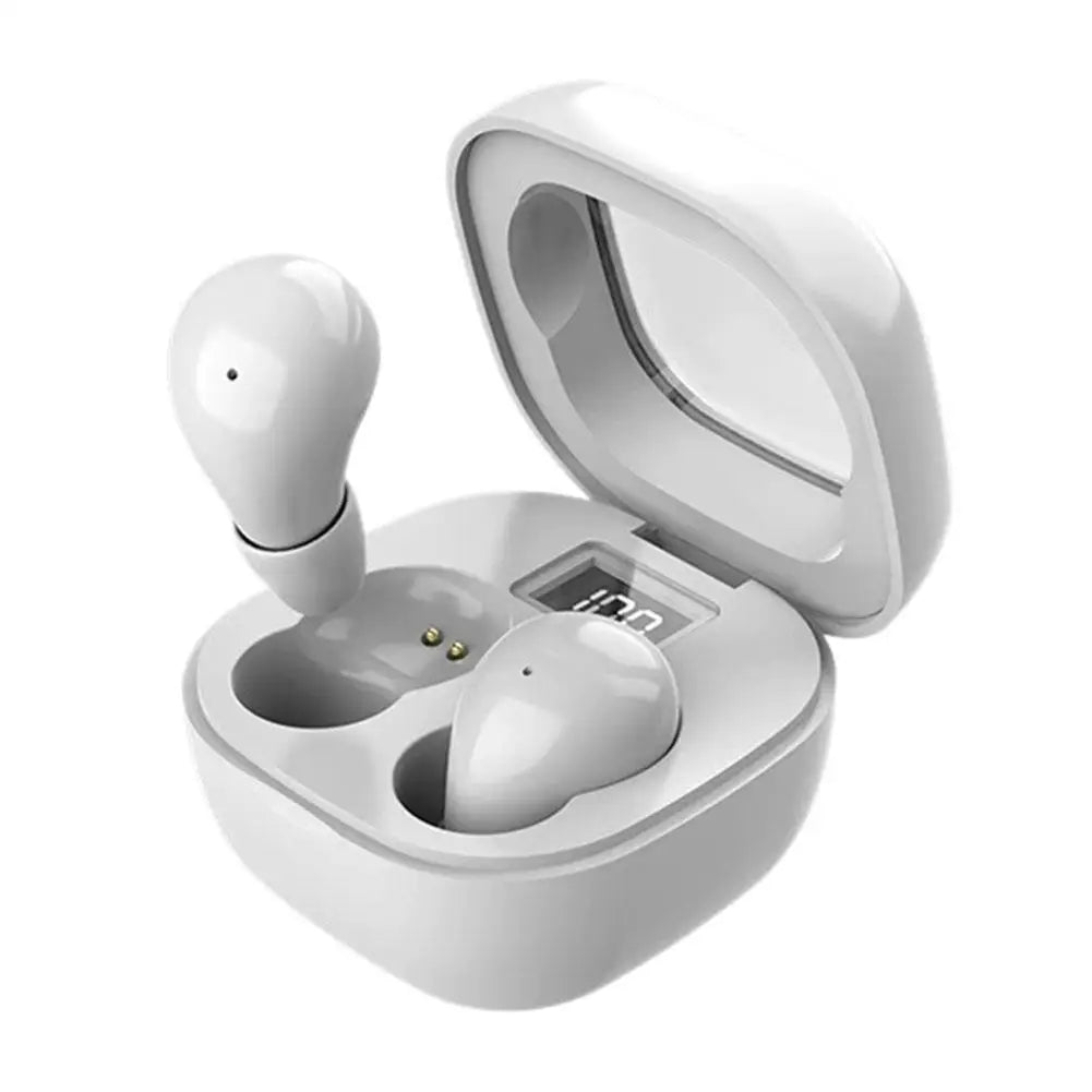 Ultra-Small TWS Wireless Earphones Bluetooth 5.3 Invisible Sport Gaming Headphones HIFI Stereo Noise Reduction Sleep Earbuds