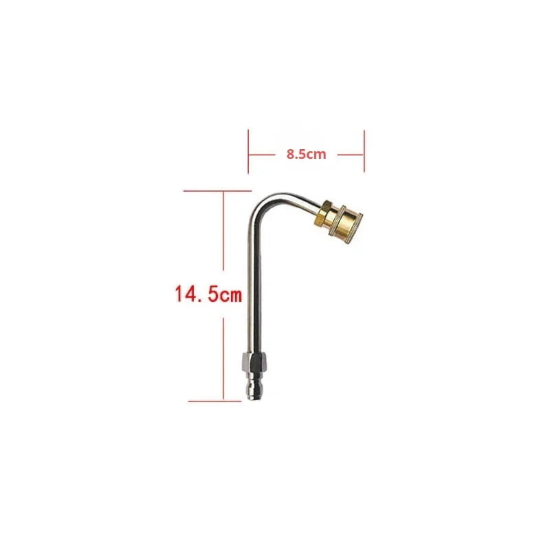 Pressure Washer Lance Extension Nozzles 4000PSI Spray Gun Wand Lance Power Pressure Washer Extension With 1/4 Quick Connect