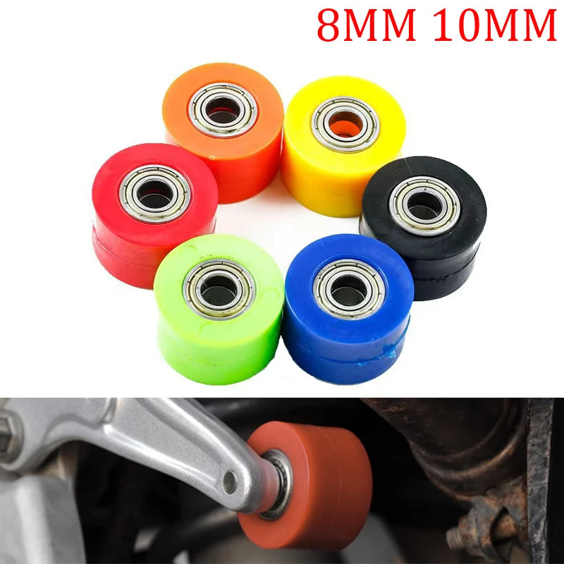 Universal Motobike Chain Roller Tensioner Pulley wheel guide  For KTM Honda Yamaha Kawasaki Suzuki CRF YZF EXC RMZ KLX Motorcycl