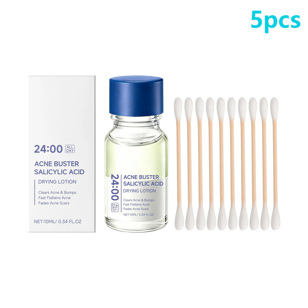 Salicylic Acid Serum for Acne Drying Lotion Acne Treatment Sensitive Skin Care Pimples Acne Remover Serum Cream Anti Acne Serum