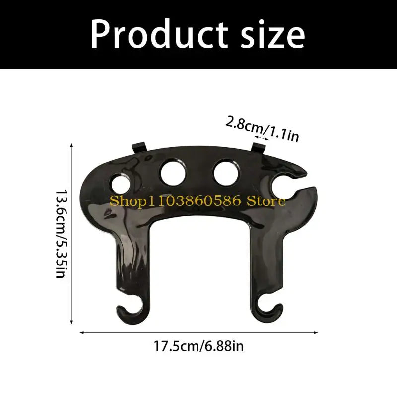 242A Plastic Brush Rack For Car Detailing Tools Fits Most Auto Wash Buckets Securely Easy Installation Bucket Brush Holder