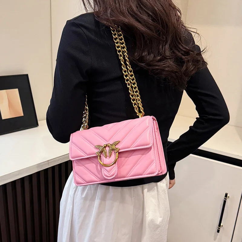 Swallow bag Feiyan chain bag women's bag Xiaoxiangfeng new crossbody shoulder bag chain women's bag