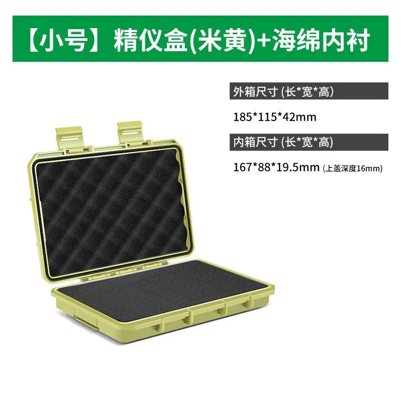 BaoLian Waterproof Sealed Small Precision Instrument Parts Tool Storage Box Safety Protection Box Small Size Toolbox