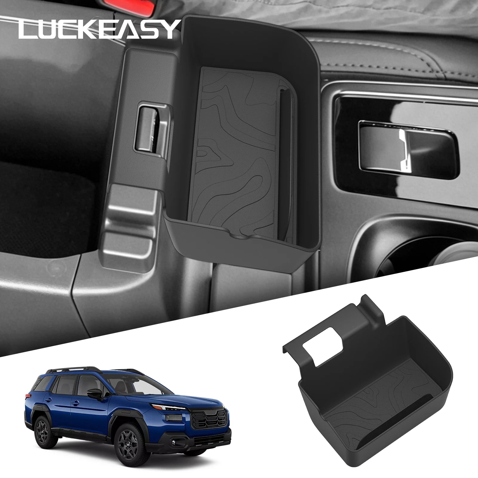 for Subaru Outback 2026(North American version)Car Storage Box Interior Accessories Armrest Box Hanging Tidying Organizer Case
