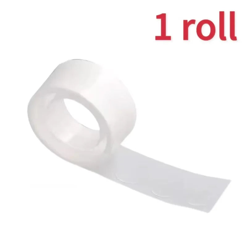 1000 Dot Double Sided Adhesive Poster Clear Glue Point Balloon Tape Round No Traces Adhesive Sticker  for Wedding Birthday Party