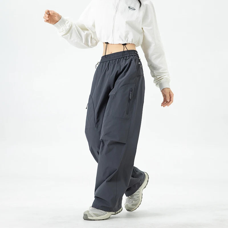 CHRLCK Men Women Water-repellent Hiking Pants Scratch Resistance Cargo Pants Breathable Trousers Fishing Camping Pants