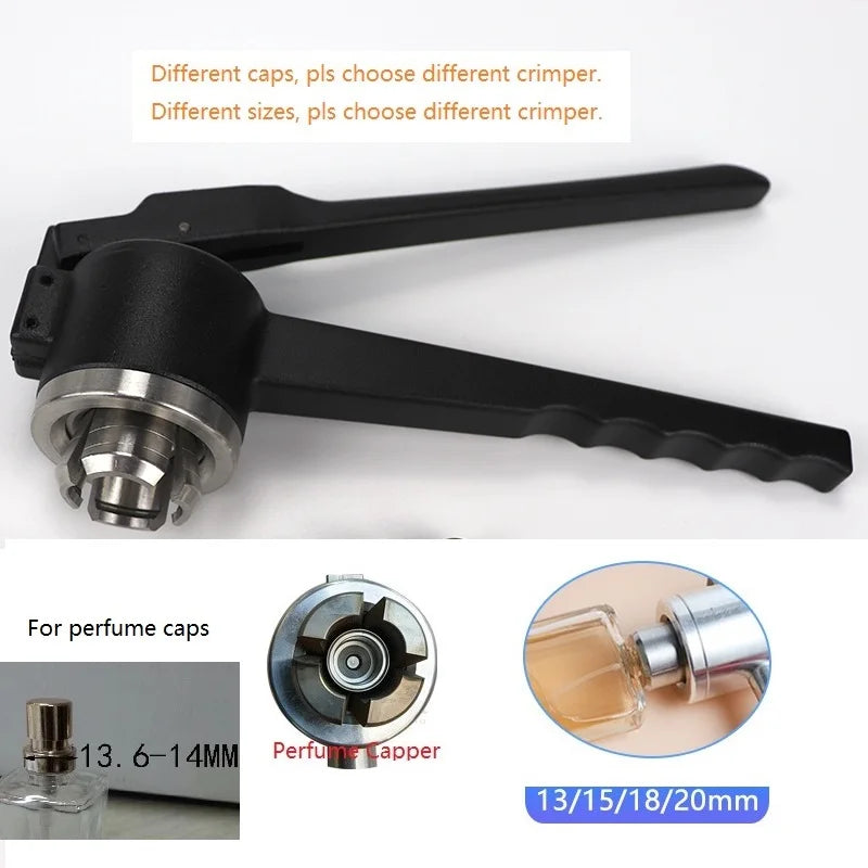 Glass Vial Crimper 13mm 15mm 20mm Vials Sealing Machine Cap Capper Bottle Crimping Capping Tools