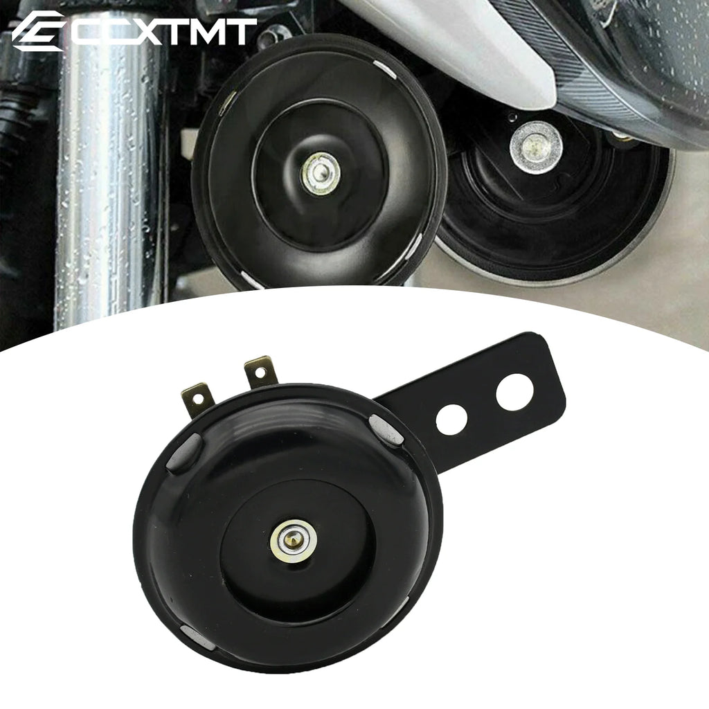 Universal Motorcycle Scooter Bike ATV Horn 12v 1.5A 105db Waterproof Round Loud Horn Speakers For KTM Honda Kawasaki Yamaha Etc